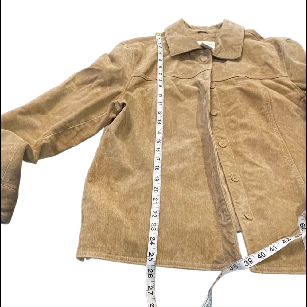Vintage Cherokee Genuine‎ Leather Suede Coat XL Tan - Picture 5 of 16